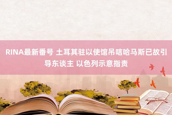 RINA最新番号 土耳其驻以使馆吊唁哈马斯已故引导东谈主 以色列示意指责