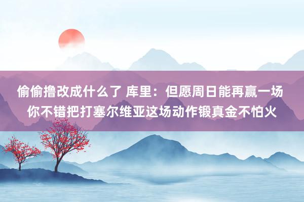 偷偷撸改成什么了 库里：但愿周日能再赢一场 你不错把打塞尔维亚这场动作锻真金不怕火