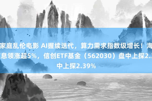 家庭乱伦电影 AI握续迭代，算力需求指数级增长！海光信息领涨超5%，信创ETF基金（562030）盘中上探2.39%